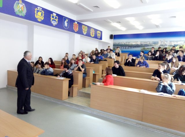 Зустріч з Деканом Факультету підготовки офіцерів запасу