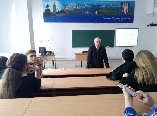 Зустріч з Деканом Факультету підготовки офіцерів запасу