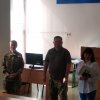 Зустріч з представниками Командування Сил територіальної оборони Збройних Сил України, лейтенантом п. Вітою Титаренко (професором кафедри)
