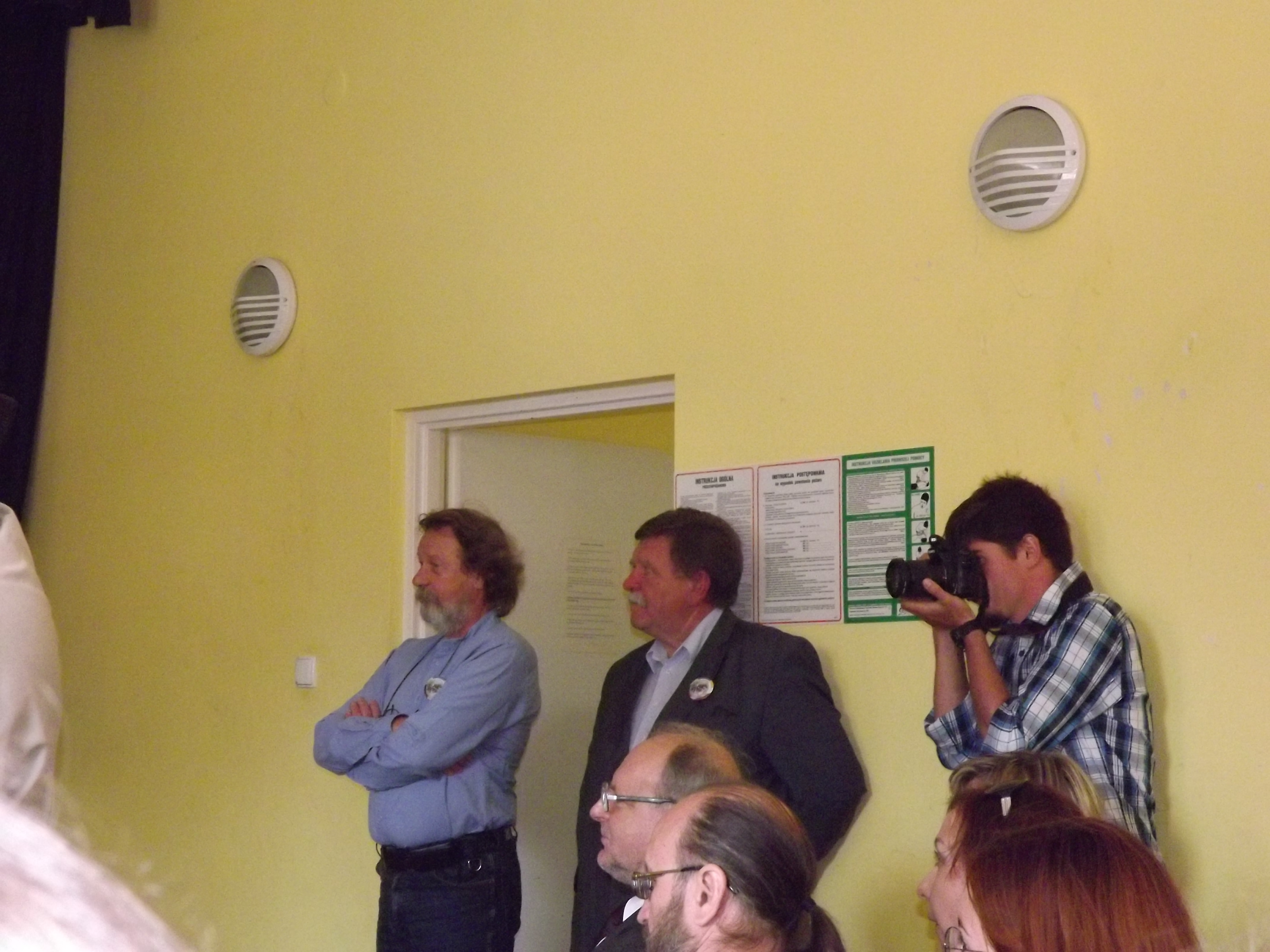 Kshyshtof Gorchycia ta Zdzislav Iacashek - organizatiry ekspeducii